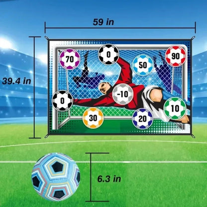 Sticky Football Goal Game Toy Set for Kids