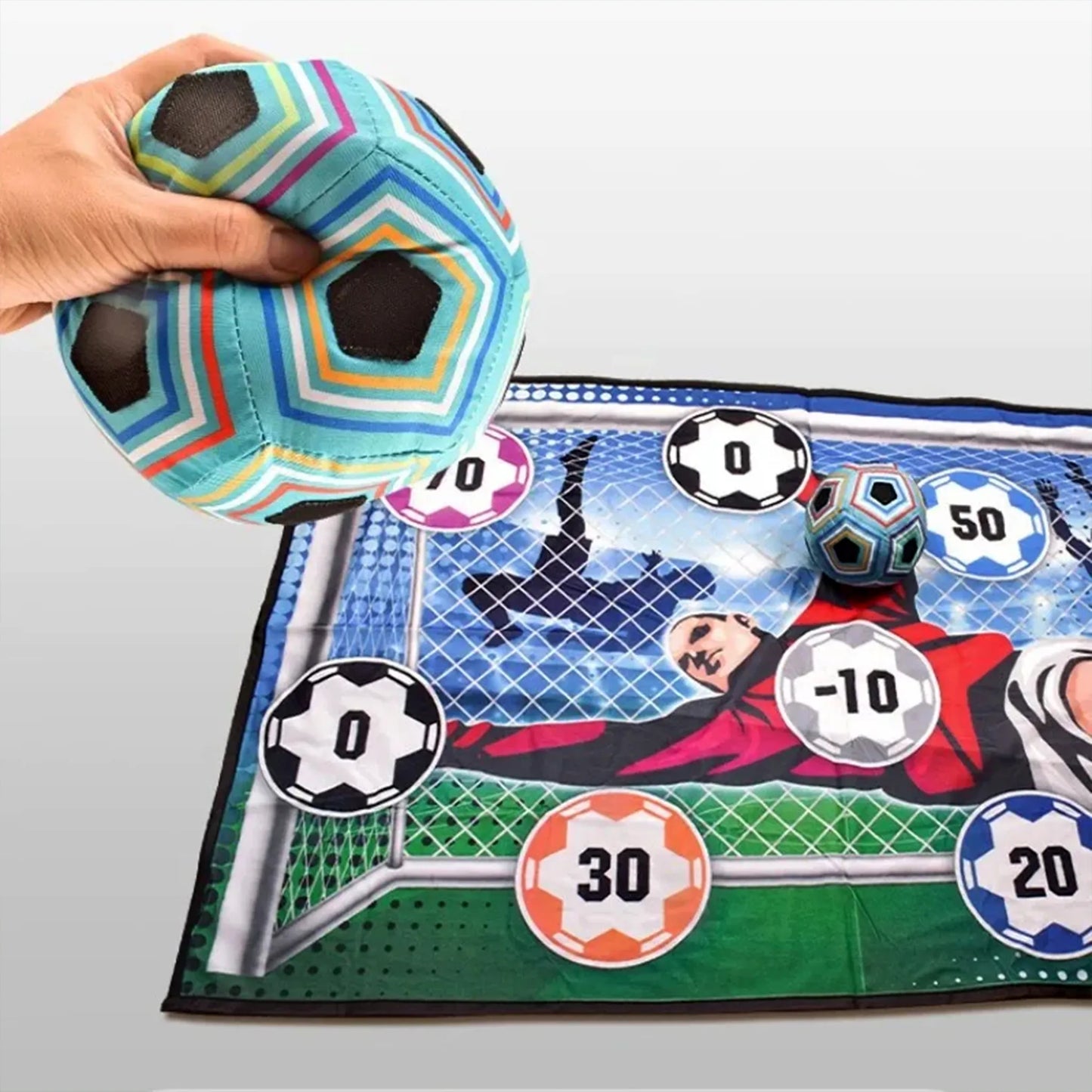 Sticky Football Goal Game Toy Set for Kids